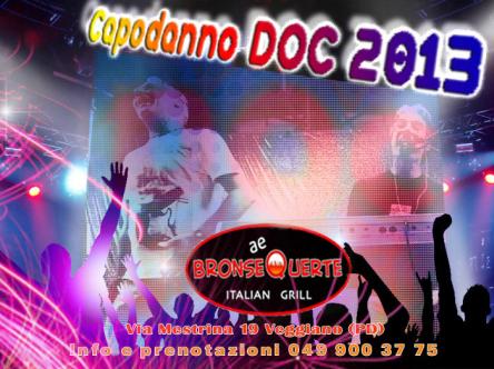 CAPODANNO DOC @ AE BRONSE QUERTE Italian Grill