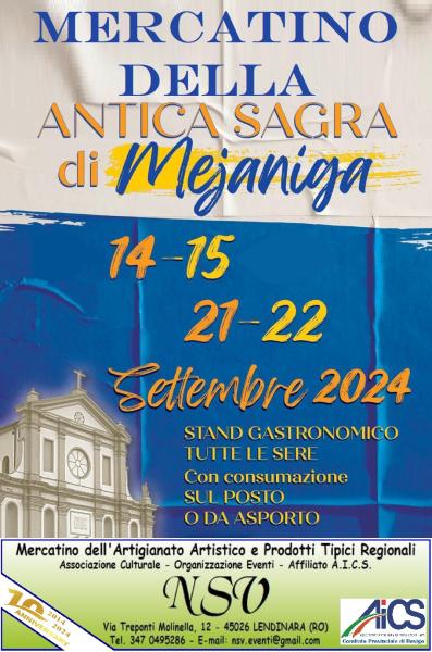 Mercatini dell'Antica Sagra di Mejaniga